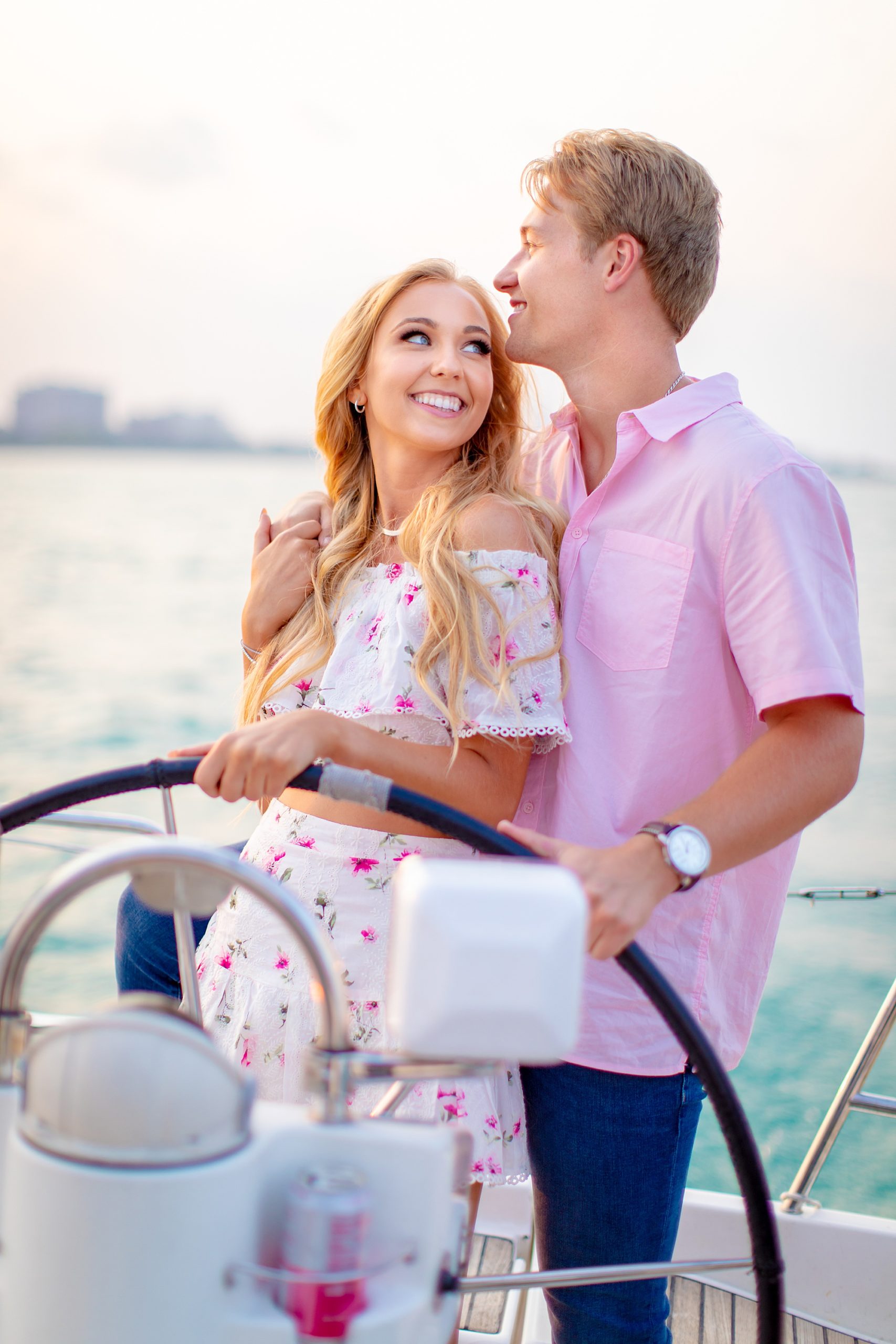 light and airy photo of couple on the Best portraits of 2021